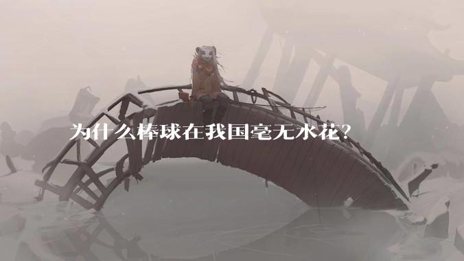 为什么棒球在我国毫无水花？