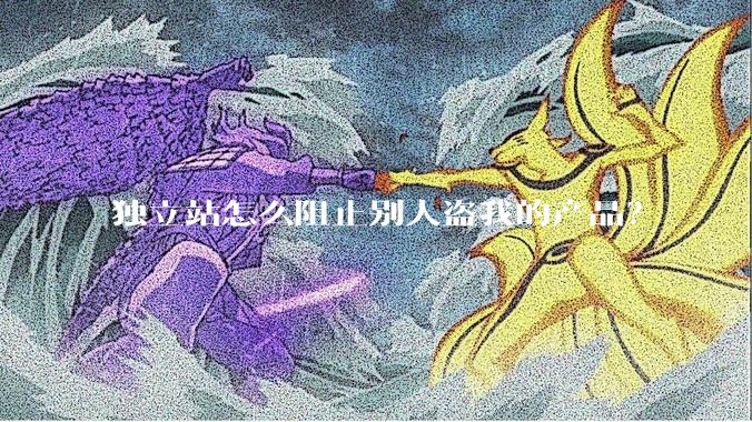 独立站怎么阻止别人盗我的产品？